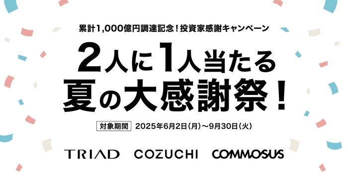キャンペーンを開催