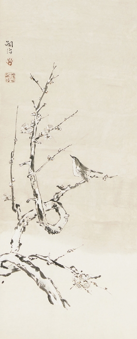 藤田嗣治「早春」