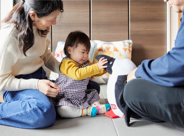 畳のスペースは小さなお子様にも安心