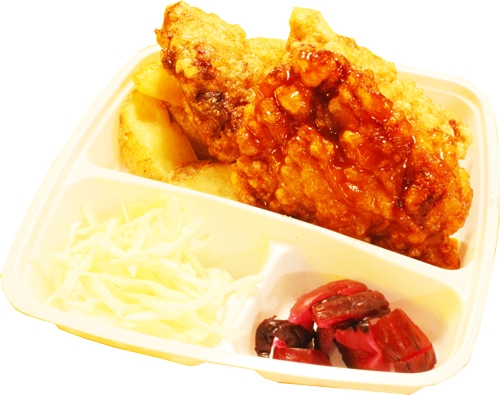 からあげ弁当しょうゆ&甘辛