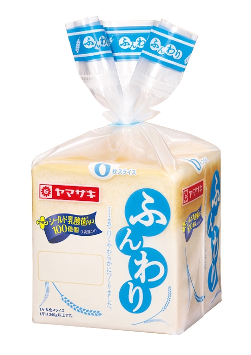 乳酸菌入り食品 商品例:ヤマザキ ふんわり食パン