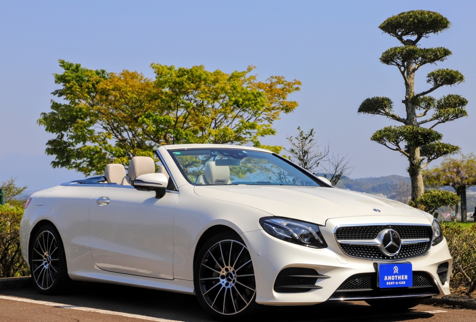 レンタカーメルセデスベンツE450カブリオレ