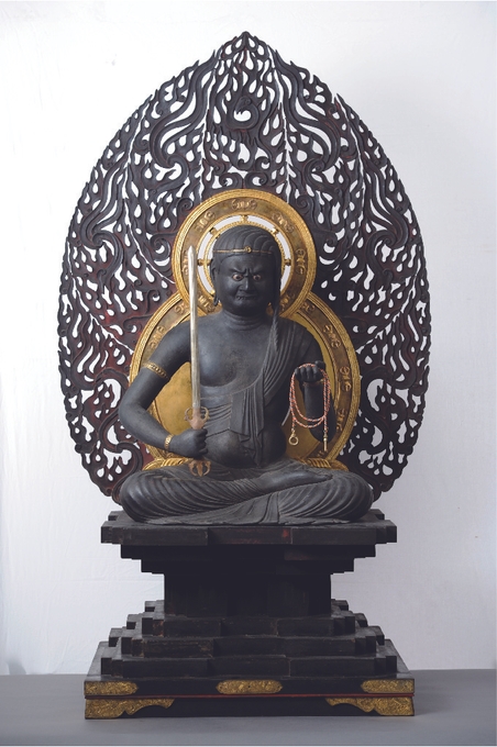 不動明王坐像　平安～鎌倉時代