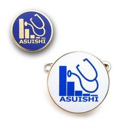 「明日の医療の質向上をリードする医師養成プログラム(ASUISHI)」ASUISHIプロジェクト推進室様「ASUISHIピンズ」