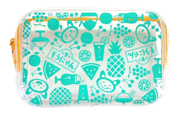 そうにゃんクリアポーチ