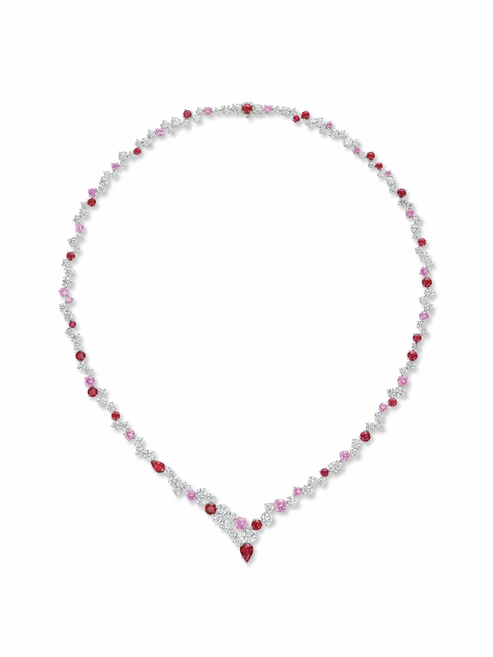 スパークリングクラスター・ネックレス