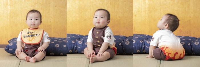 なりきりスタイ&カバーオールセット(煉獄杏寿郎)イメージ1