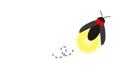 蛍のイラスト