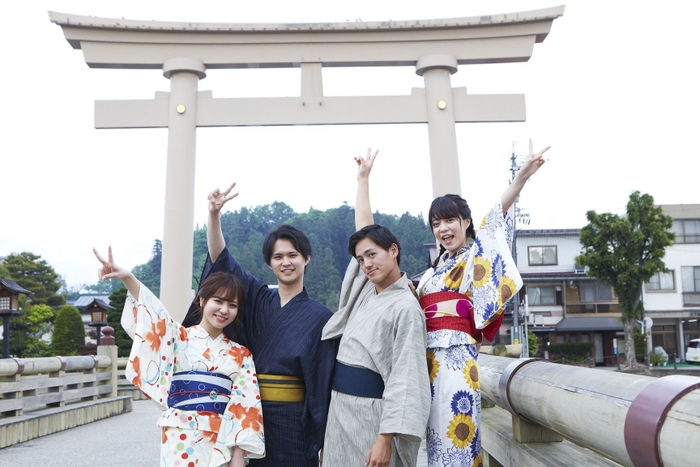 7月14日は浴衣を着て櫻山八幡宮に集合！