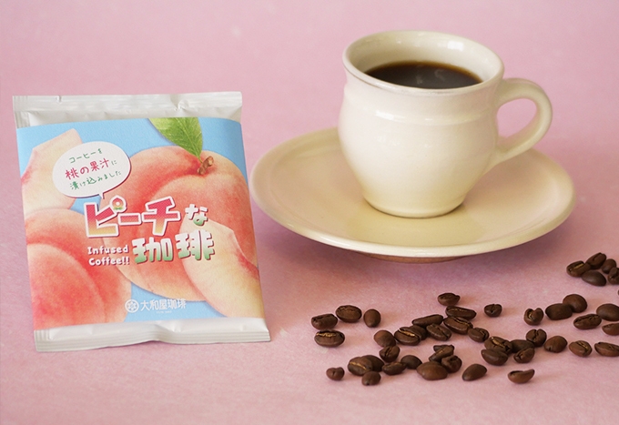 ピーチな珈琲イメージ