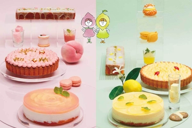 とろけるもも＆爽やかレモンのスイーツビュッフェ 『Sweets Buffet Peach & Lemon Sisters』　 京都タワーホテルにて8月3日(土)からお日にち限定開催