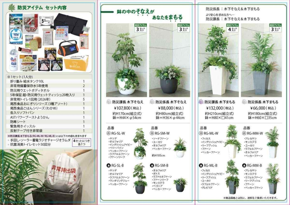 商品のラインアップ