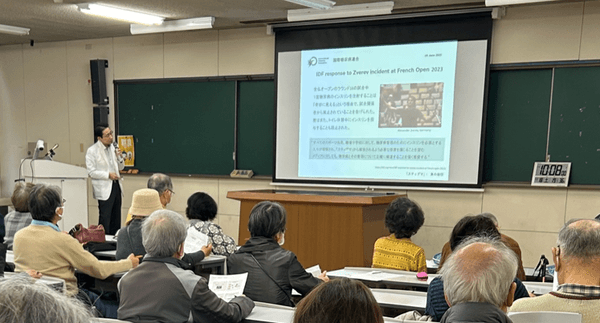 令和5年（2023年）第7回「世界糖尿病デー」ミニセミナーの様子