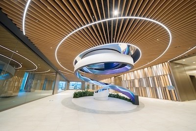 晴海アイランドトリトンスクエア オフィスタワーX棟　エントランス