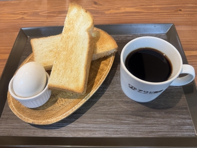 モーニングセットA「バタートースト」