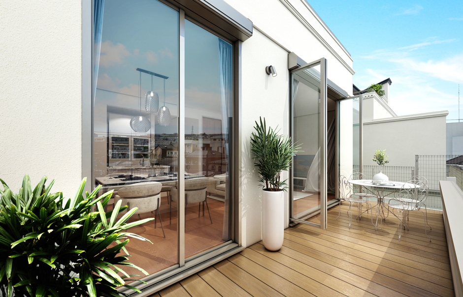 オープンエアデッキ完成予想CG