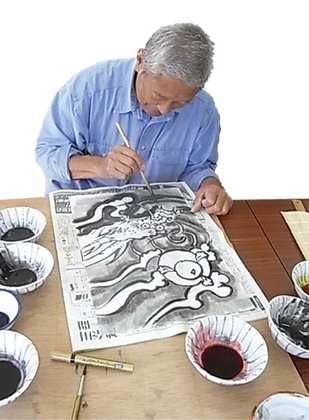 日本に3人しか残っていない凧絵師のひとり 江戸縁起堂 北村 明 氏