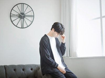 comfortable drop cardigan&jogger pants 2