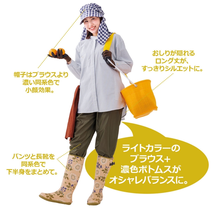 畑のコーディネートその4