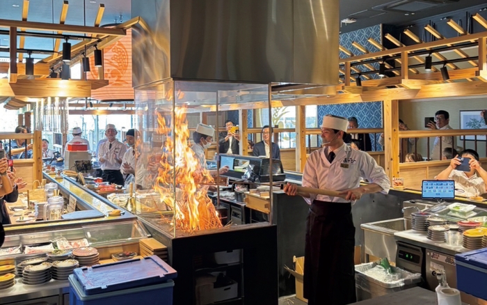 藁焼きショー