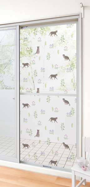 張り替えイメージ ネコ