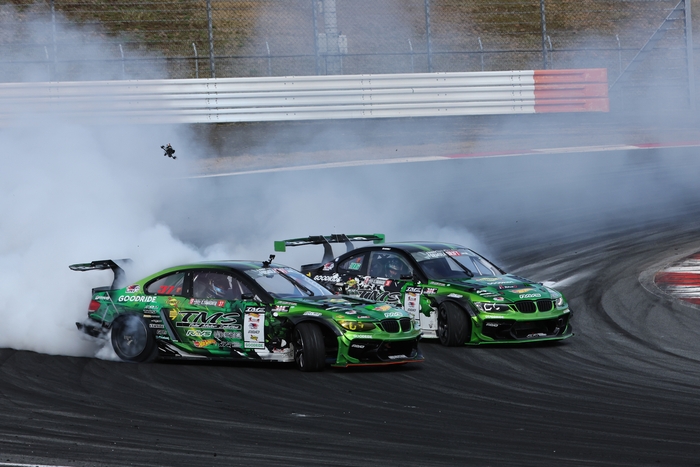 TMS Racing実車ドリフトの様子