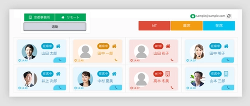 テレワーク社員の勤怠情報をまとめて管理できる Chatworkの連携ツール『ChatdeRemote』をリリース！