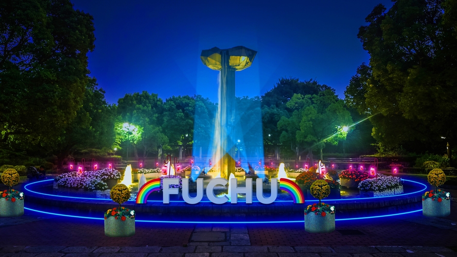 府中の森公園ライトアップ(イメージ)