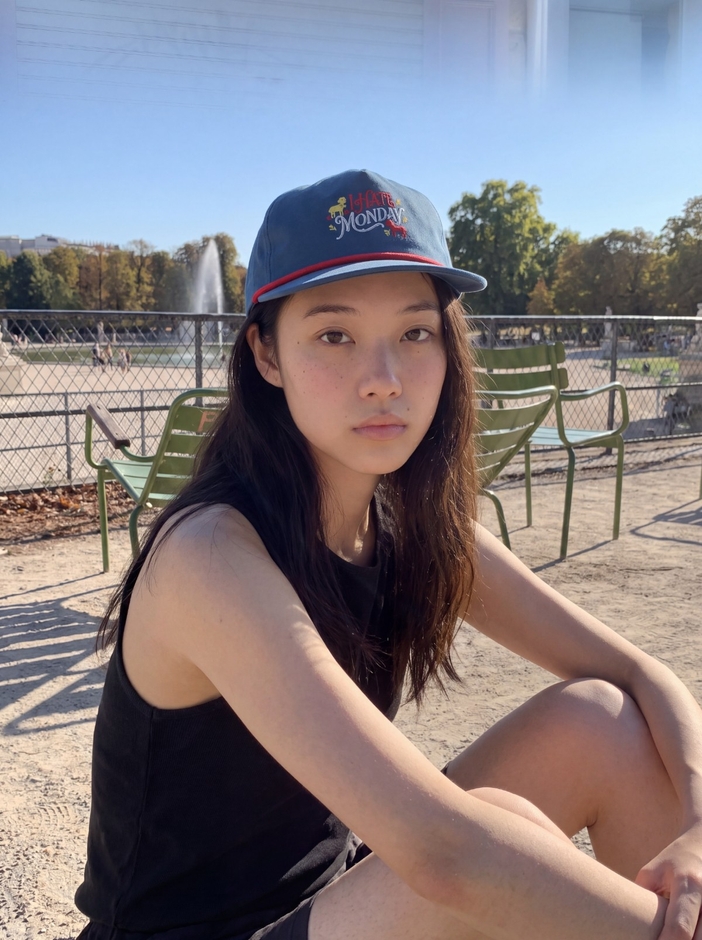 Vintage Logo Cap Blue / ヴィンテージロゴキャップブルー