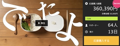 食洗機・電子レンジOK、大容量ランチボックス「じた弁」　 Makuakeでの先行割引販売が目標達成中・終了間近！