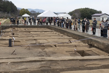 石神遺跡東方の調査（飛鳥藤原第217次）現地見学会のご報告