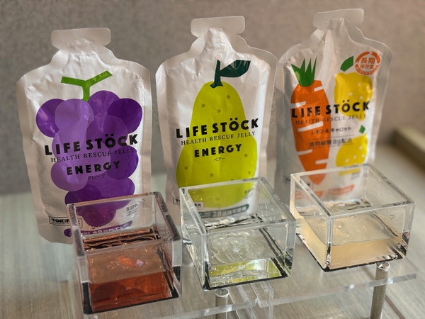 ゼリー飲料　LIFE STOCK