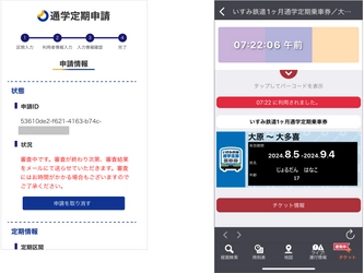 通学定期券乗車券が申請から利用までスマートフォンで完結　 いすみ鉄道「通学定期乗車券」をモバイルチケットで発売開始