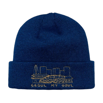 MASCOMPANY / SEOULMATE beanie - Blue¥7,150
