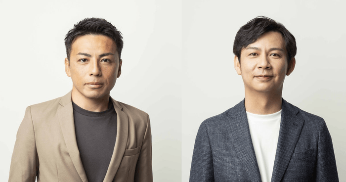 CFO 竹村 隆（左）、VP of Sales 野村 幸裕（右）