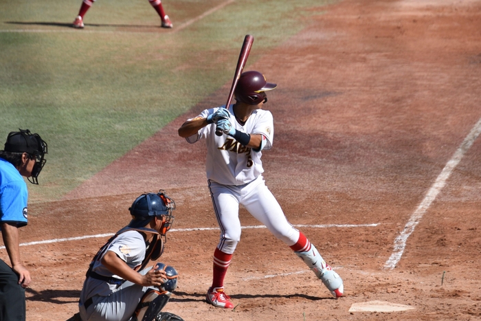 ４番に起用され、初戦で先制タイムリーを放った神代選手
