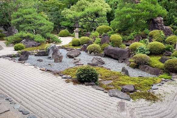 妙満寺 雪の庭