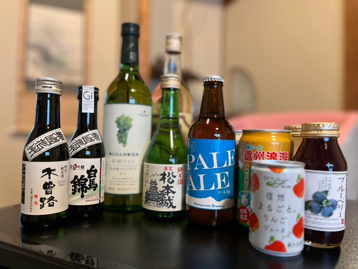 サービスのお飲み物(一例)