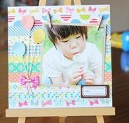 家族の写真でフォトフレームを作ろう!