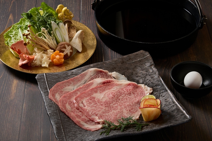 信州りんご和牛のすき鍋