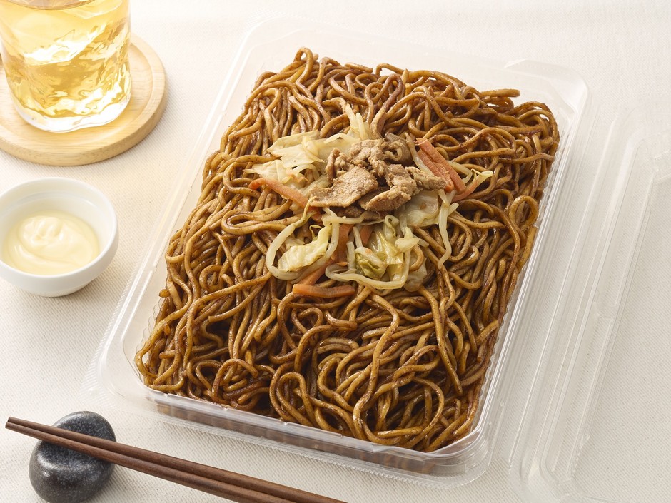 大盛ソース焼そば（からしマヨ付）　増量　イメージ画像