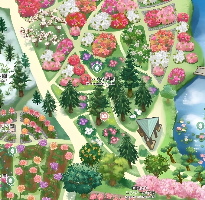 見頃情報表示イメージ