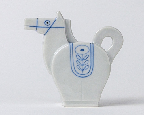 干支水滴 午 上出長右衛門窯(石川)