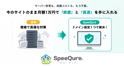 「社内にエンジニアがいない」中小企業のWebサイトを守る　 DNS設定変更だけで導入できるセキュリティ＆ 高速化サービス「SpeeQure」が月額1万円から登場