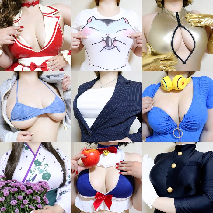 スクエア型におっぱいと世界観が盛り込まれた作風