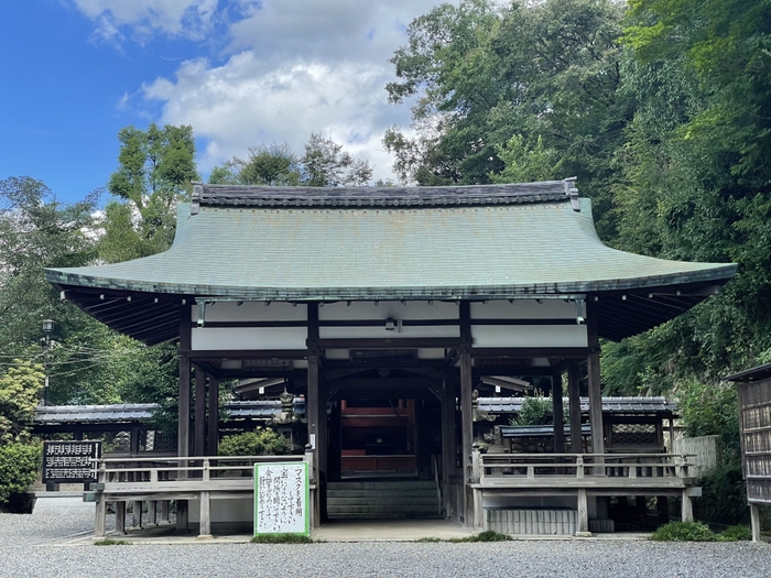 諸羽神社・拝殿