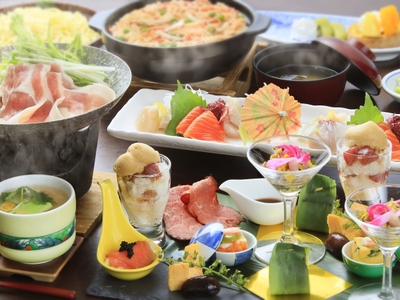 美食を堪能