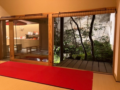 茶室と坪庭