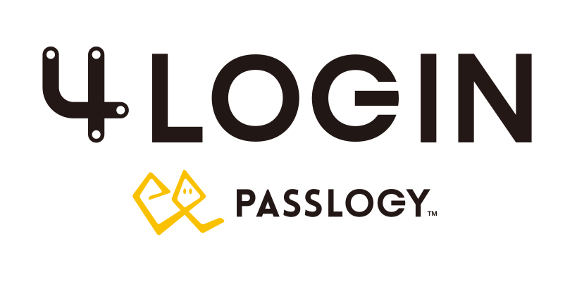 「4Login&PASSLOGY」ロゴ