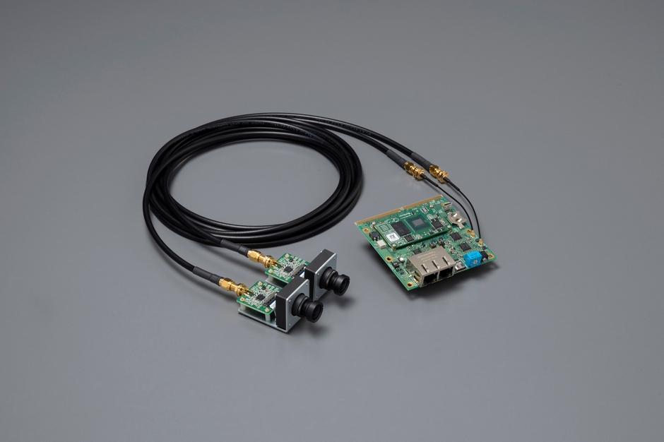 Digital E3 Core エッジAIボード、専用カメラユニット(延長ケーブル含む)